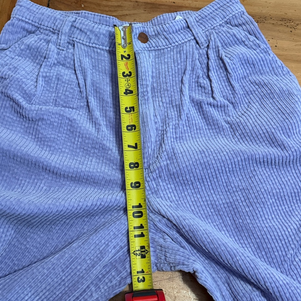 Wrangler lavender Corduroy Pleated Barrel Pant 28x28 - Picture 14 of 17